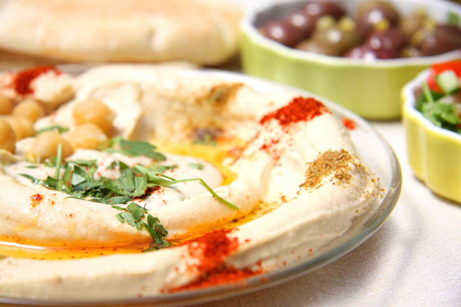 Hummus platter