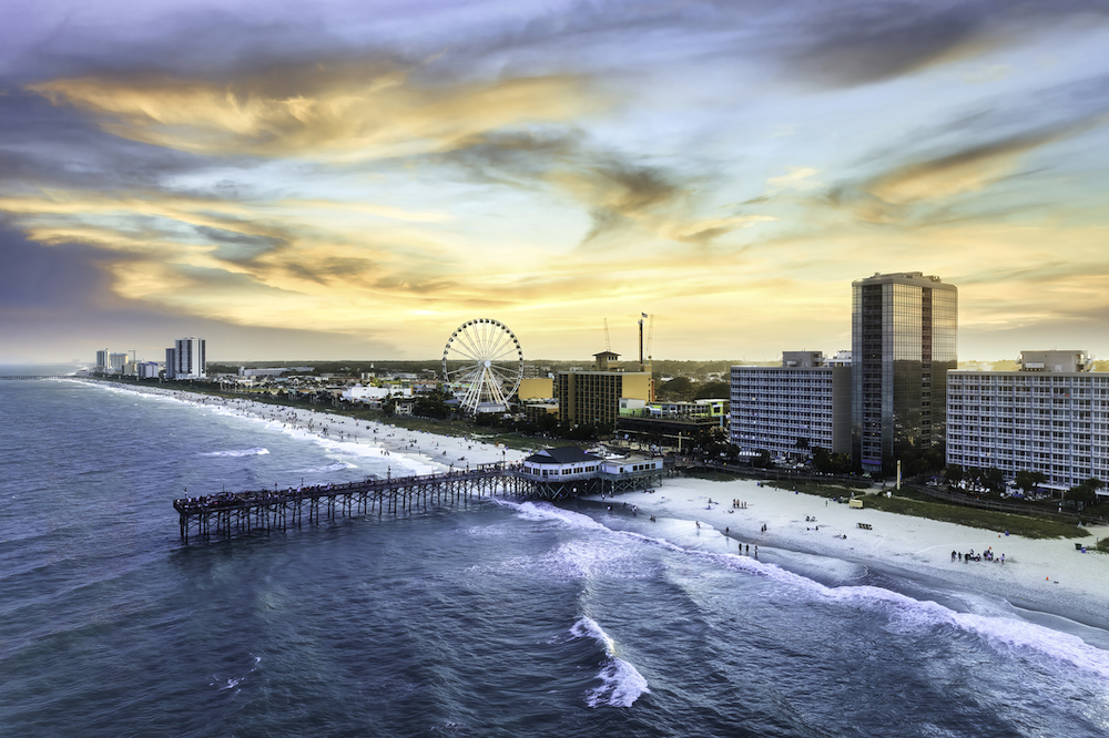 myrtle beach, top events in myrtle beach, water, ferris wheel